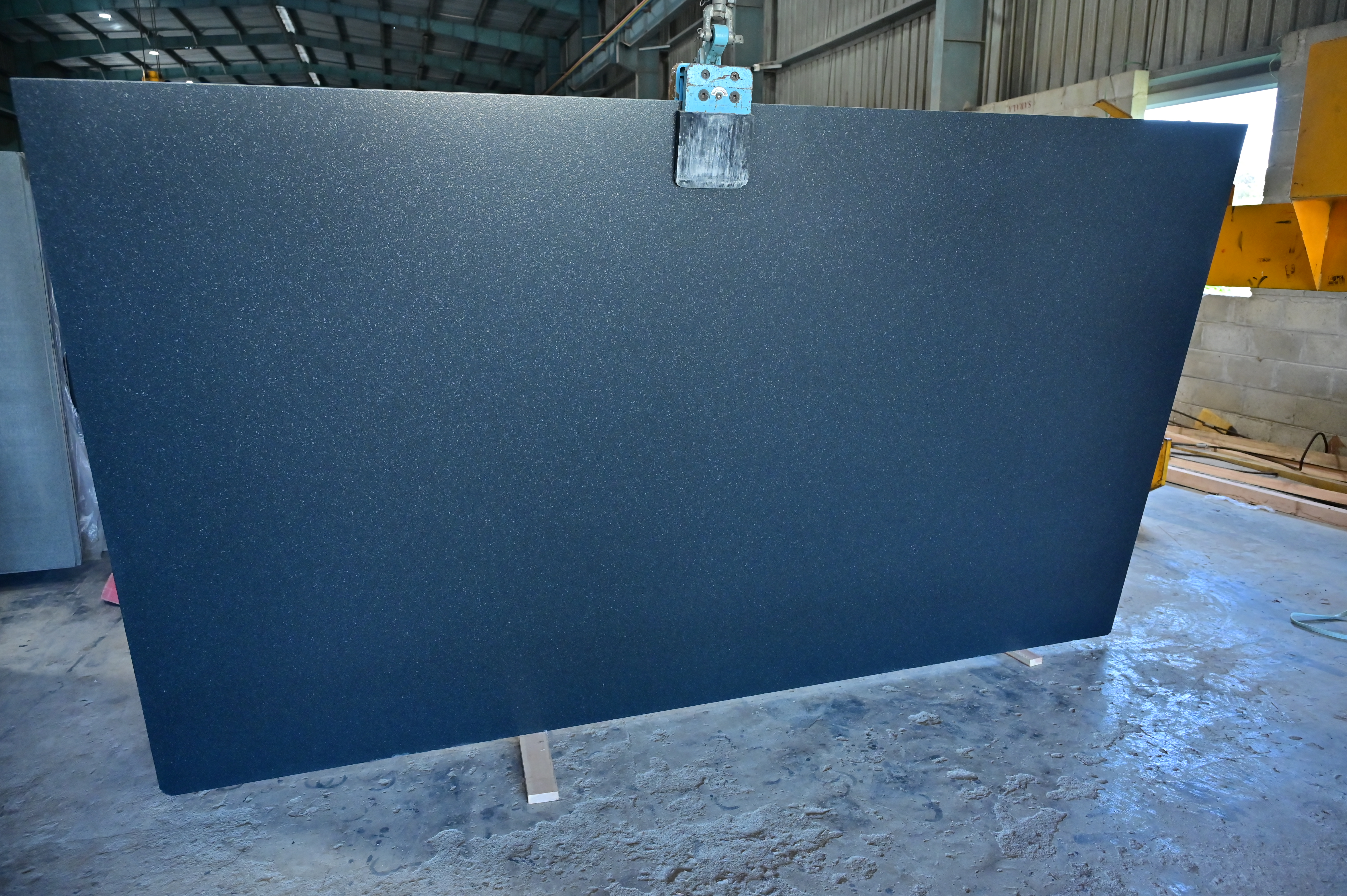 Absolute Black Gangsaw Slabs ( Leather finish )